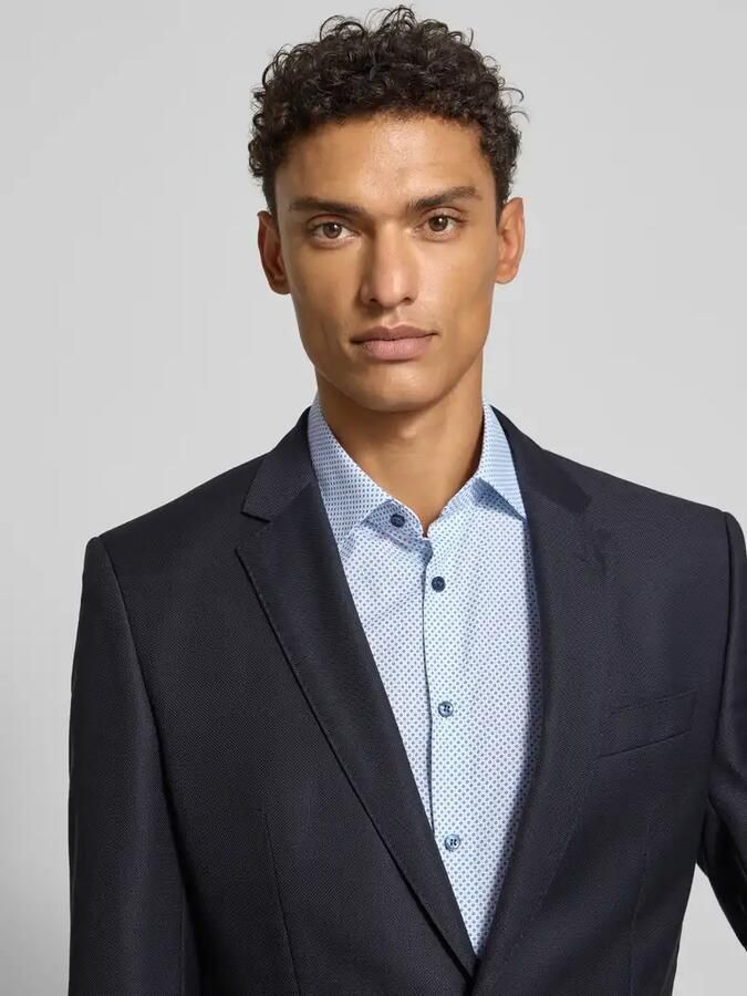 OLYMP Overhemd met lange mouwen No 6 six super slim new york kentkraag gemustered zakelijk overhemd - Foto 7