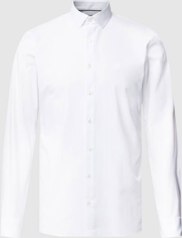 OLYMP No. Six Super slim fit zakelijk overhemd met kentkraag model 'Modern'