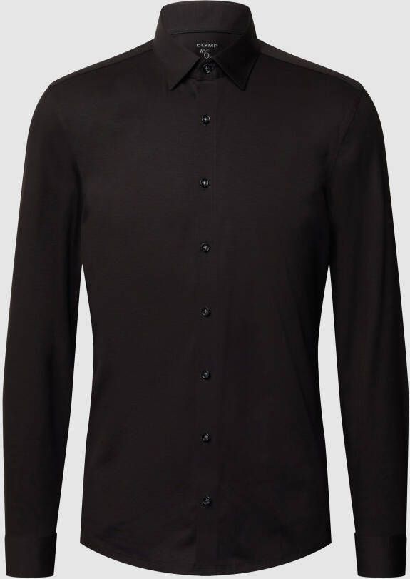 OLYMP Businessoverhemd No. Six 24 Seven super slim in comfortabele jersey-kwaliteit