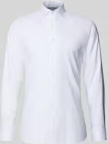 OLYMP No. Six Super slim fit zakelijk overhemd van twill - Foto 5