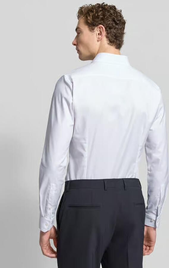 OLYMP No. Six Super slim fit zakelijk overhemd van twill - Foto 6