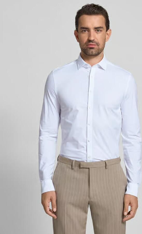 OLYMP Businessoverhemd No. Six 24 Seven super slim in comfortabele jersey-kwaliteit - Foto 3