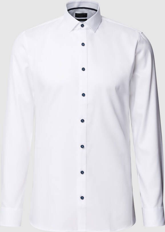OLYMP No. Six Zakelijk overhemd met kentkraag