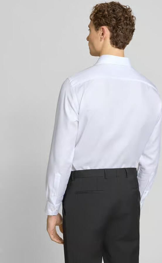 Olymp Modern Fit business-overhemd van katoen met Kent-kraag - Foto 7