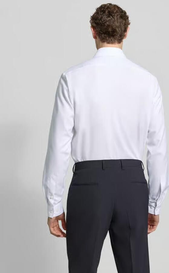 Olymp Regular fit zakelijk overhemd van twill met extra lange mouwen - Foto 7
