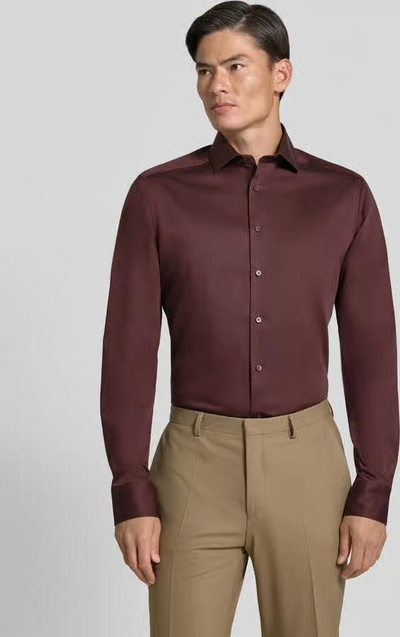 Olymp Modern fit zakelijk overhemd met extra lange mouw
