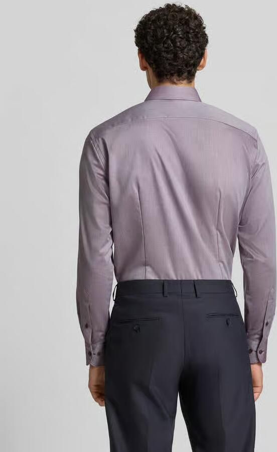 Olymp modern fit zakelijk overhemd van pure katoen - Foto 3