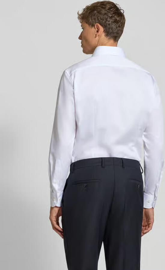 OLYMP Overhemd met lange mouwen Luxor modern fit effen global-kentkraag business overhemd modern fit - Foto 4