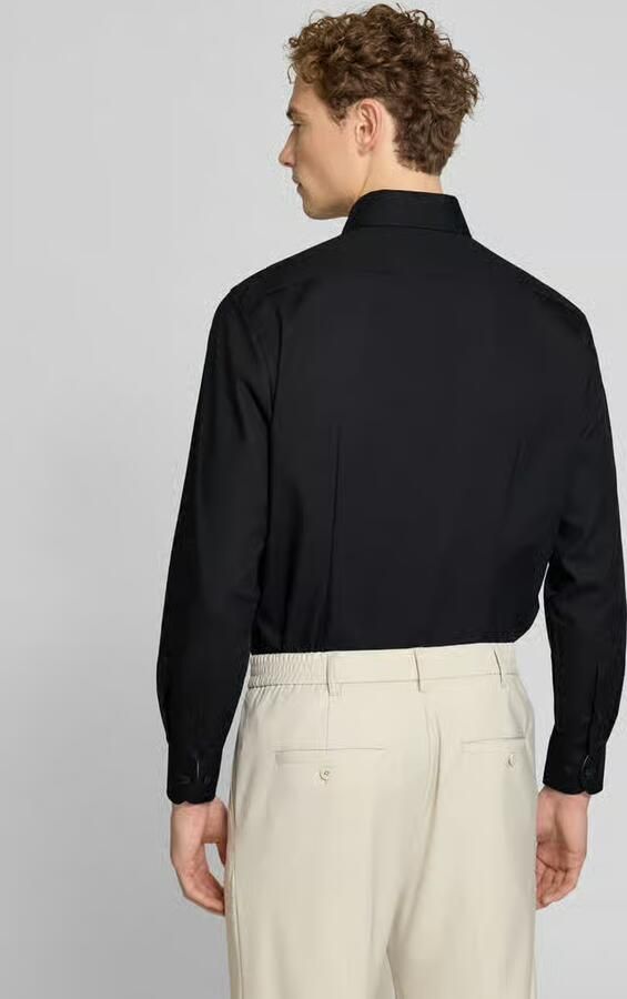 Olymp Modern fit zakelijk overhemd met borstzak model 'Global' - Foto 9