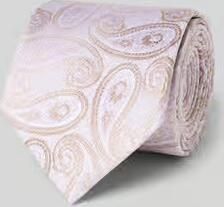 Olymp Zijden stropdas in all-over look (7 5 cm)