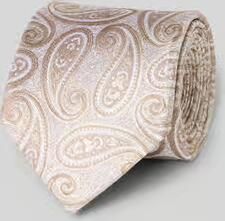 Olymp Zijden stropdas in all-over look (7 5 cm)