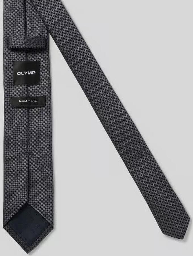 Olymp Zijden stropdas van pure zijde (6 5 cm)