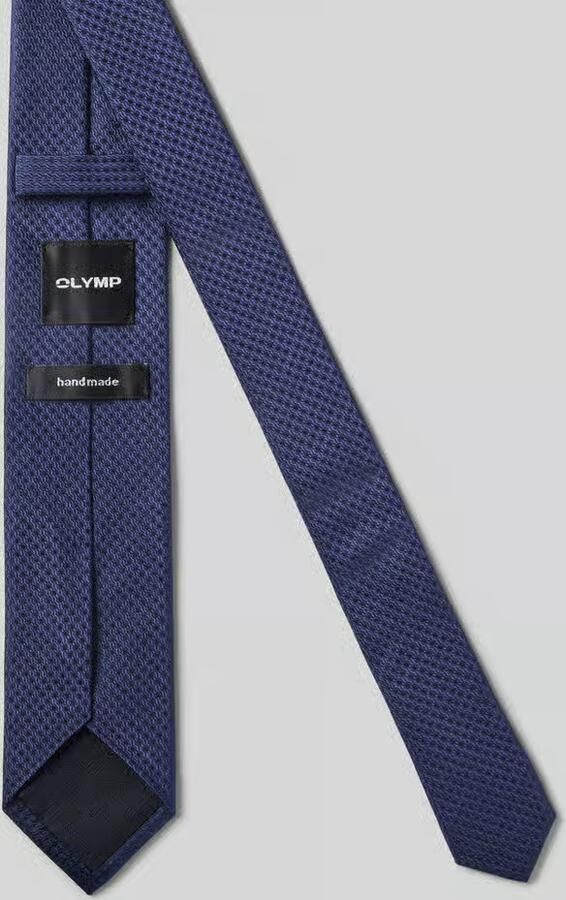Olymp Zijden stropdas van pure zijde (6 5 cm)