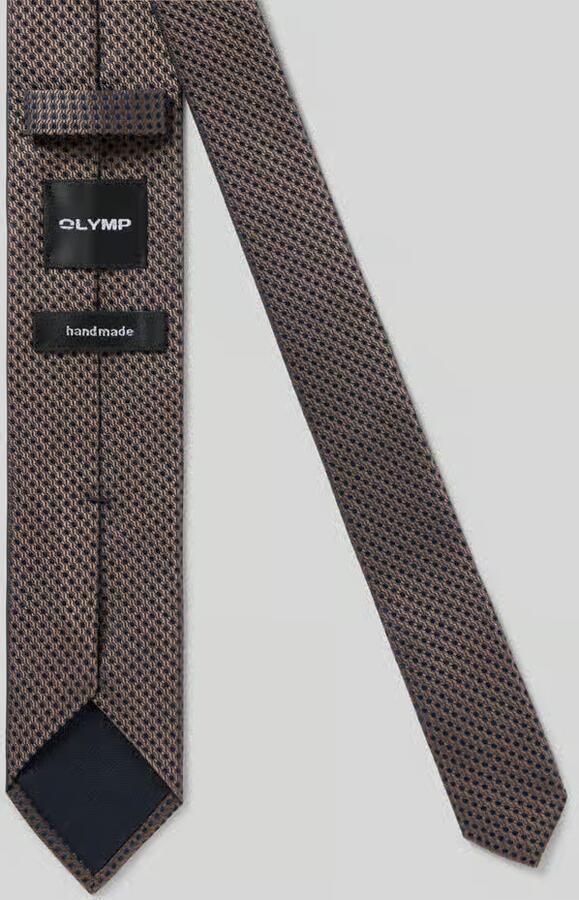 Olymp Zijden stropdas van pure zijde (6 5 cm)