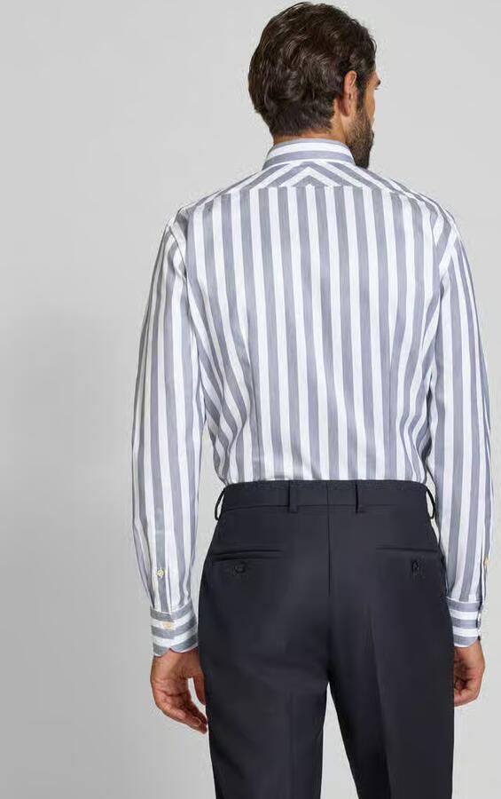 OLYMP SIGNATURE SLIM FIT Slim fit vrijetijdsoverhemd met button-downkraag model 'Sergio'