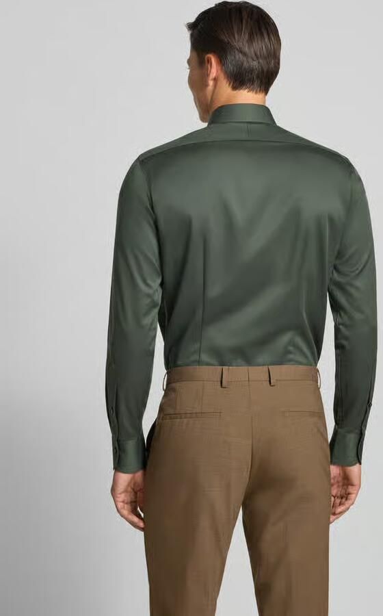 OLYMP SIGNATURE SLIM FIT Slim fit zakelijk overhemd met kentkraag