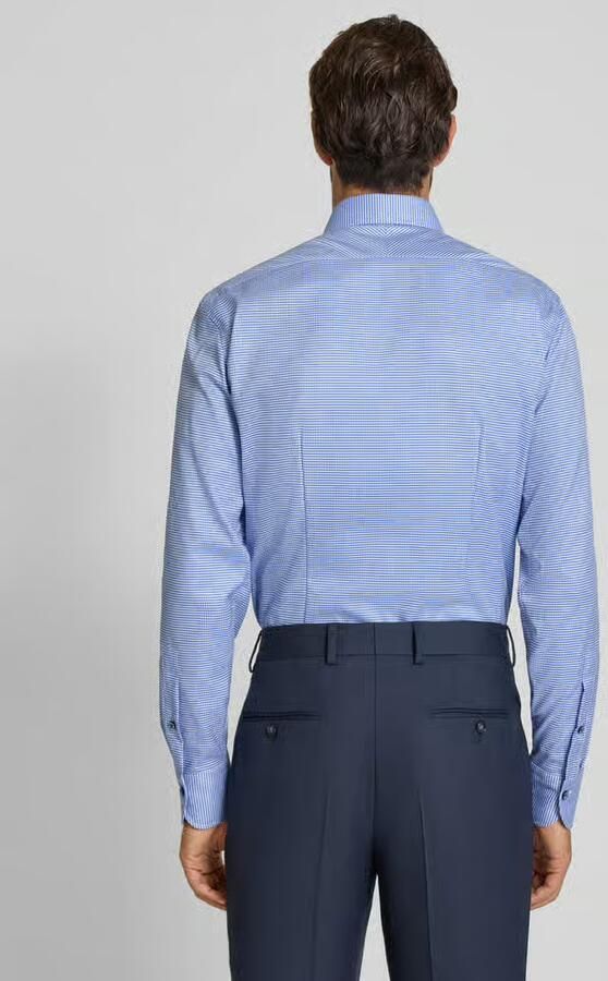 OLYMP SIGNATURE SLIM FIT Slim fit zakelijk overhemd met kentkraag model 'Savio'