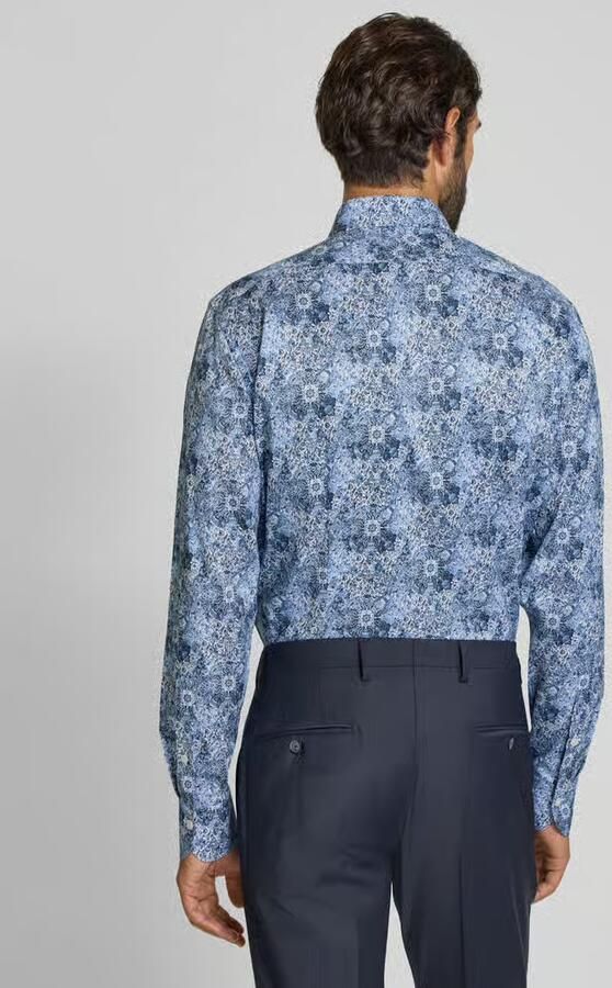 OLYMP SIGNATURE SLIM FIT Slim fit zakelijk overhemd met kentkraag model 'Savio'