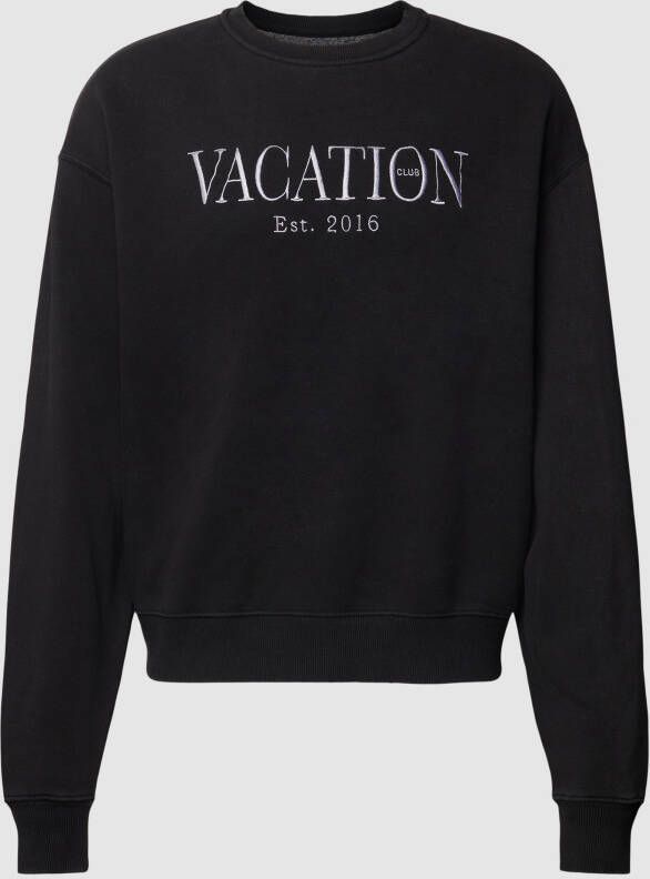 On Vacation Sweatshirt met labelstitching model 'Classic'