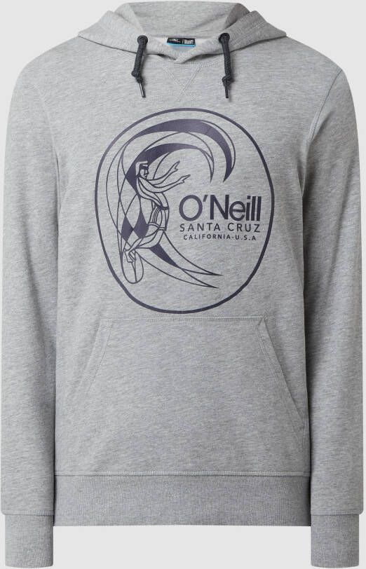 O'Neill Hoodie met labelprint model 'Circle Surfer'