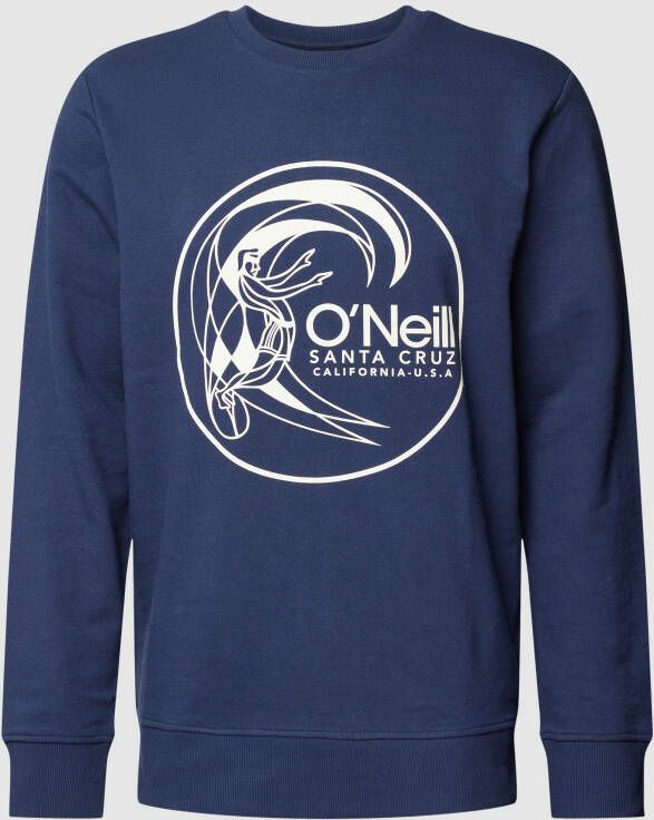 O'Neill Sweatshirt met logoprint model 'CIRCLE SURFER'