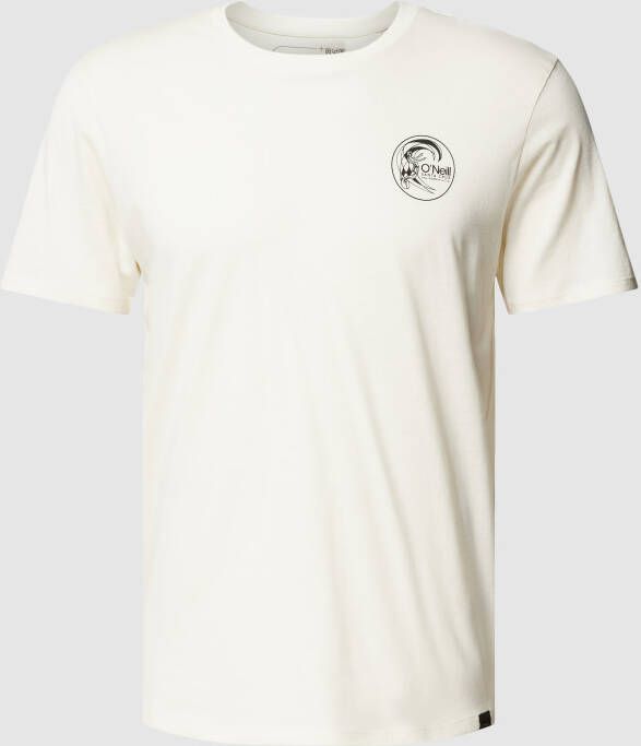 O'Neill T-shirt met labelprint model 'Circle'