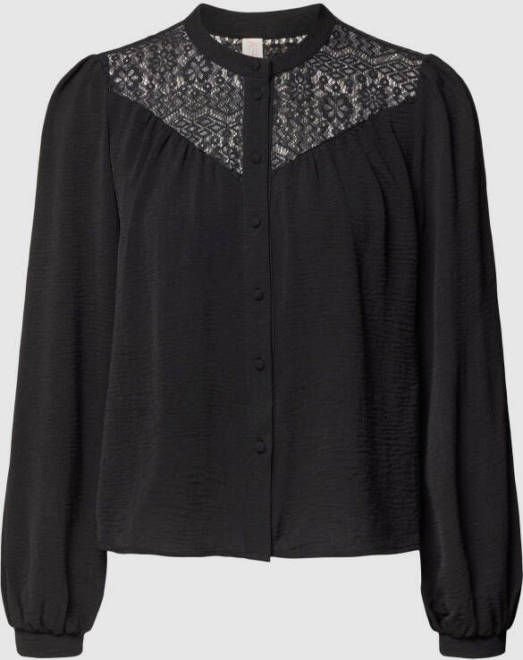 Only Blouse met ajourpatroon model 'METTE'