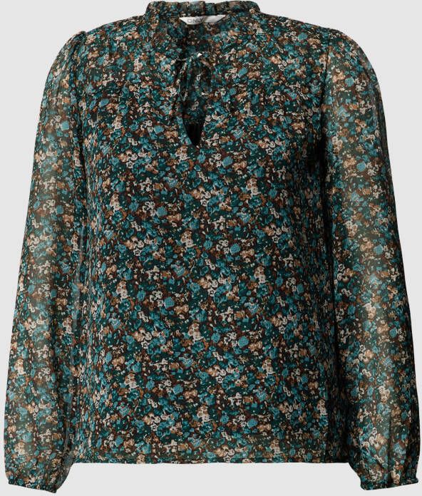 Only Blouse met all-over motief model 'DITSY'