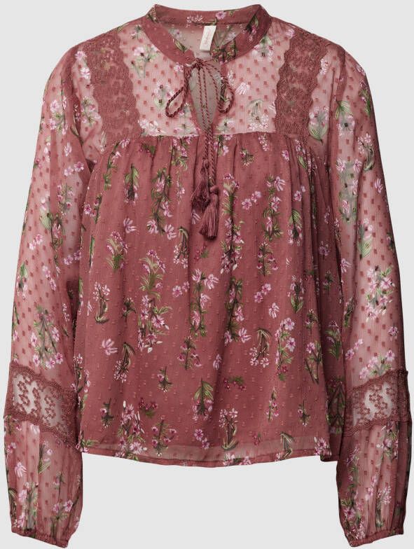 Only Blouse met druppelvormige hals model 'TESSA ELIZA'
