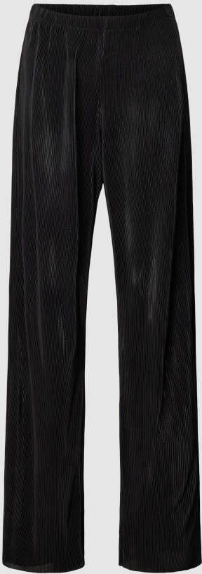 Only Flared stoffen broek met elastische band model 'NISHE'