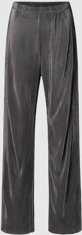 Only Flared stoffen broek met elastische band model 'NISHE'