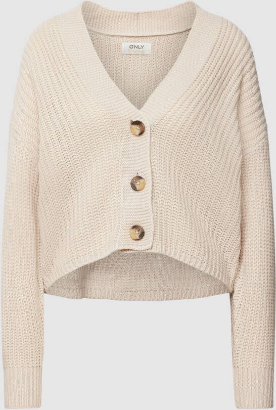 Only Cardigan met knoopsluiting model 'CAROL'