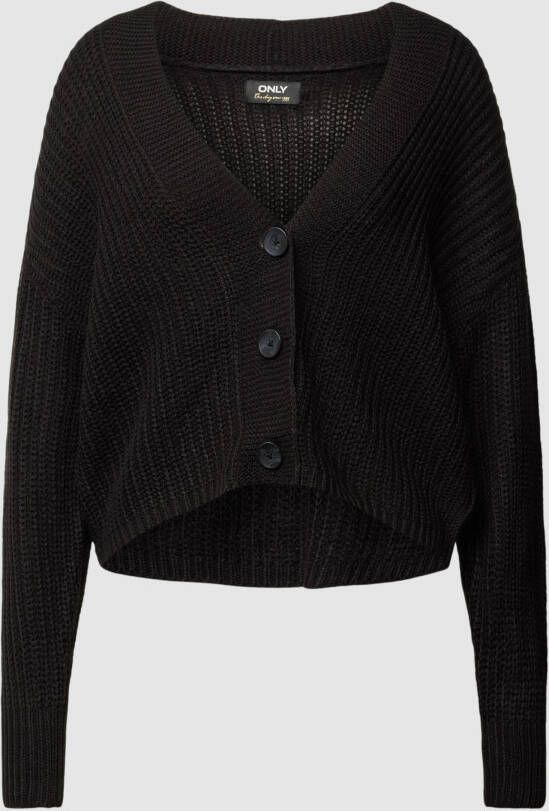Only Gebreide cardigan met V-hals model 'CAROL'