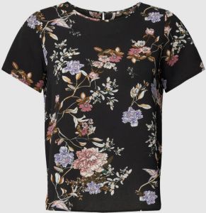ONLY CARMAKOMA PLUS SIZE blouseshirt met all-over bloemenmotief model 'LUXJOY'