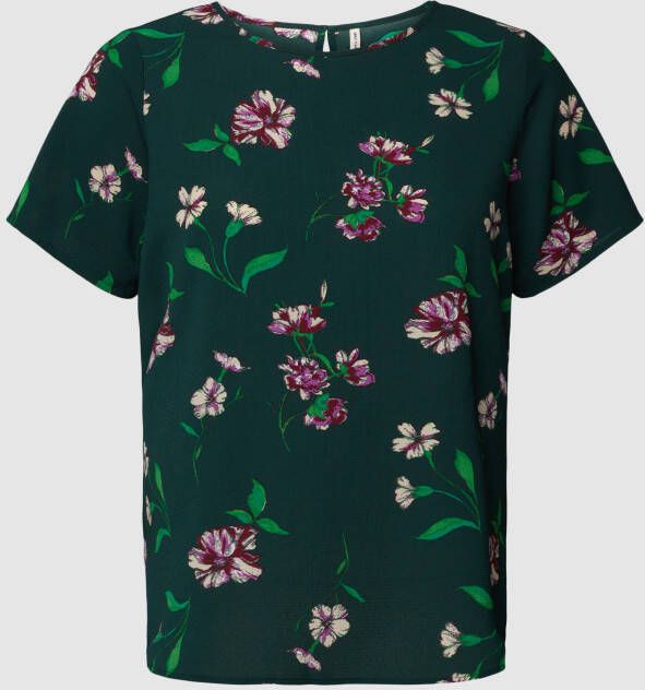 ONLY CARMAKOMA PLUS SIZE blouseshirt met bloemenmotief model 'CARVICA TOP'