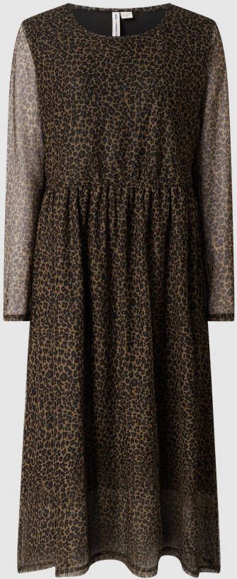 ONLY CARMAKOMA PLUS SIZE jurk met luipaardmotief model 'Cardolly'