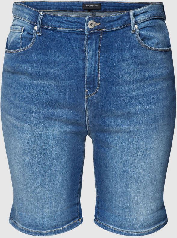 ONLY CARMAKOMA PLUS SIZE korte jeans met 5-pocketmodel
