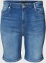ONLY CARMAKOMA high waist short CARLAOLA donkerblauw denim - Thumbnail 3