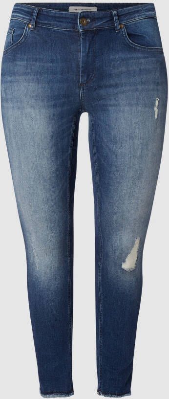 ONLY CARMAKOMA PLUS SIZE skinny fit jeans met stretch