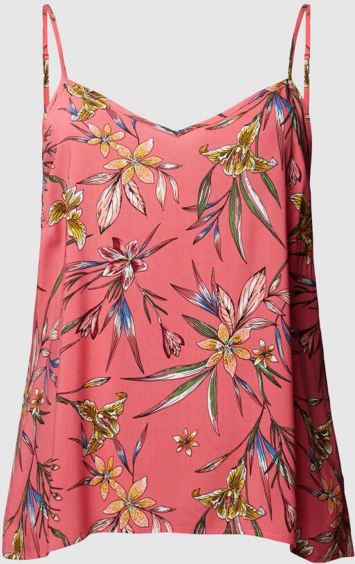 ONLY CARMAKOMA PLUS SIZE top met all-over bloemenmotief