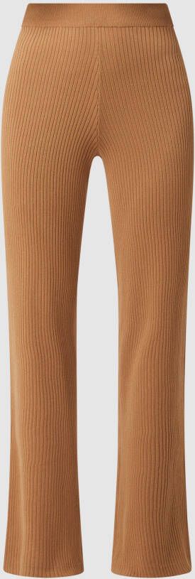 Only Comfortbroek met ribstructuur model 'Mia'