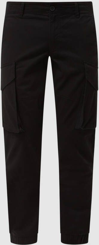ONLY & SONS tapered fit cargobroek ONSKIM black