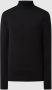 Only & Sons Heren Coltrui Gebreide Coltrui Lange Mouwen Black Heren - Thumbnail 2