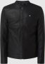 Only & Sons Heren Zwart Jack voor Lente Zomer Black Heren - Thumbnail 2