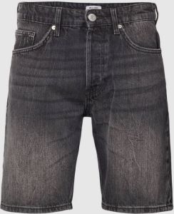 Only & Sons Korte jeans met labelpatch model 'EDGE'