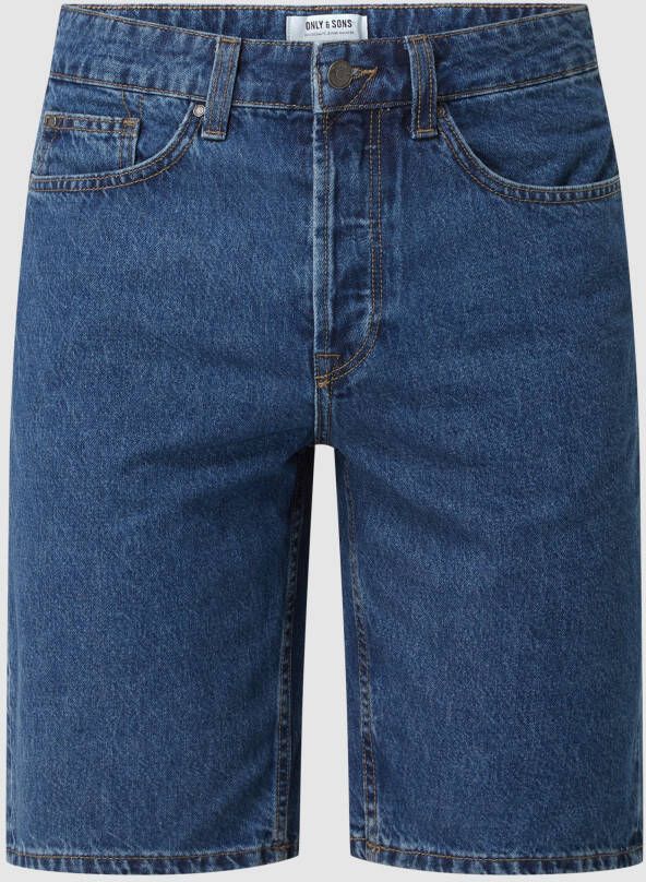 Only & Sons Korte jeans van katoen model 'Avi'