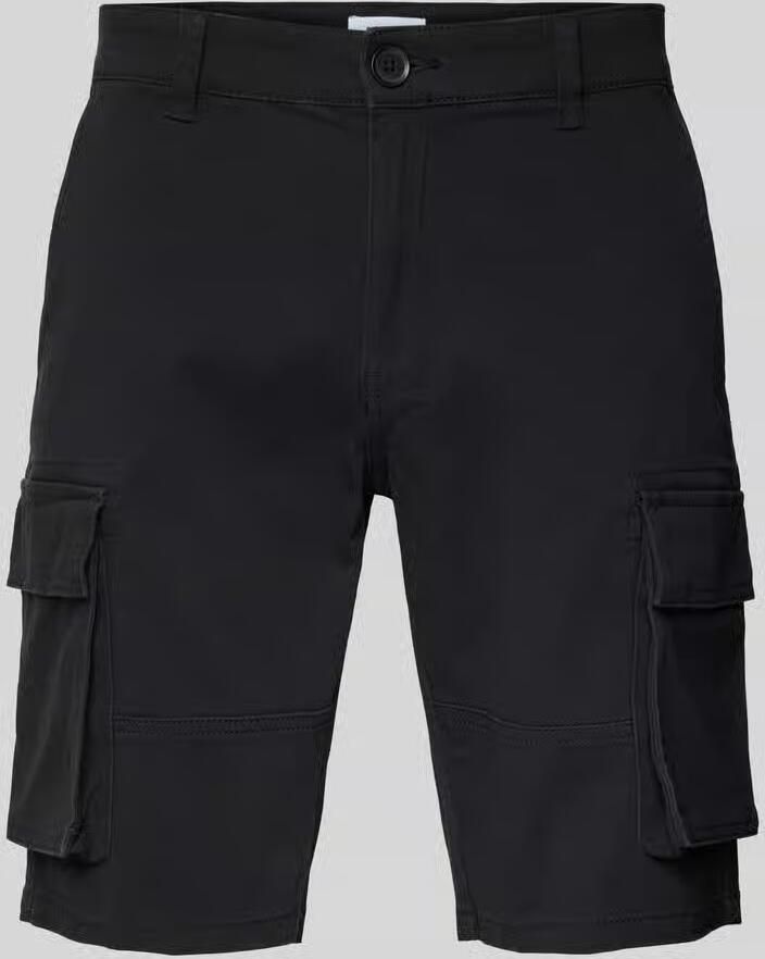 Only & Sons Regular fit korte cargobroek met riemlussen model 'CAM' - Foto 2