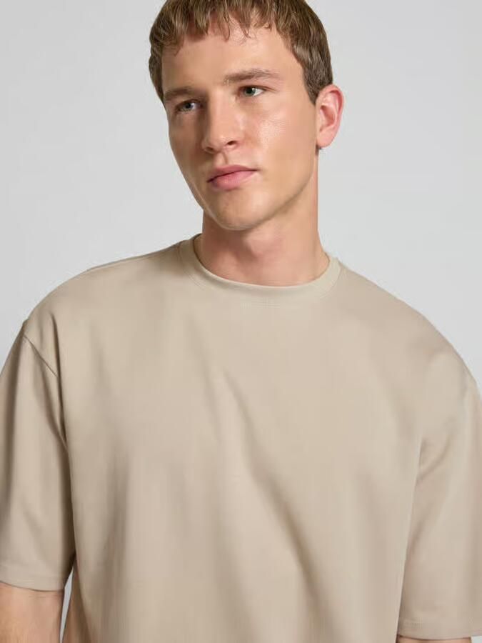 Only & Sons Boxy fit T-shirt van katoenmix model 'CASPIAN AIRFLEX BOXY' - Foto 2