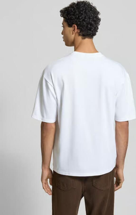 Only & Sons Boxy Fit T-shirt van katoenmix model 'CASPIAN AIRFLEX BOXY' - Foto 4