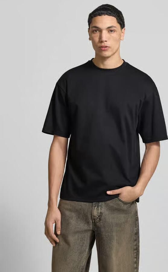 Only & Sons Boxy Fit T-shirt van katoenmix model 'CASPIAN AIRFLEX BOXY' - Foto 5